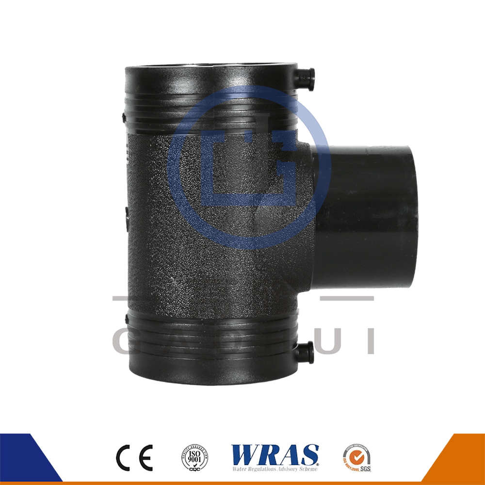 HDPE Moulded Electro Fusion Equal Tee for Water Supply