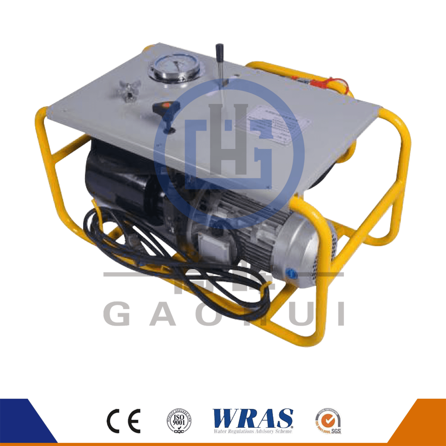 500 HDPE Hydraulic semi-automatic heat fusion welding machine