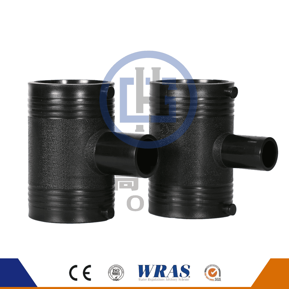 HDPE Moulded Electro Fusion Reducing Tee Tee Reducer For Water Supply