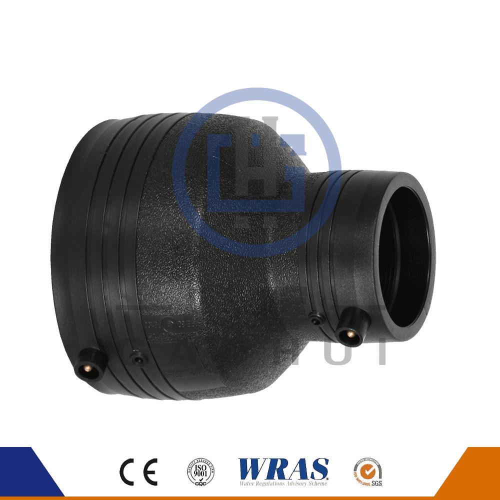 HDPE Moulded Electro Fusion Reducing Coupler Reducer Coulping For Water Supply