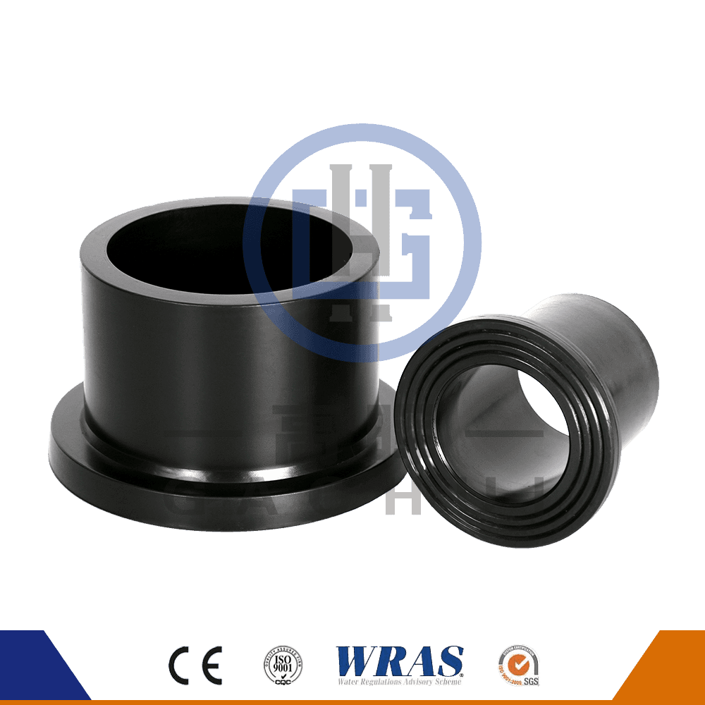 HDPE Moulded Butt Fusion Flange Stub End For Water Pipe