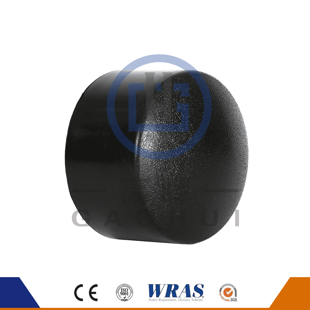 HDPE Moulded Butt Fusion End Cap For Water Supply Sewage Transfer Draining